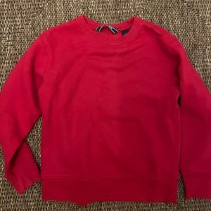 NWOT Lands End sweatshirt Red